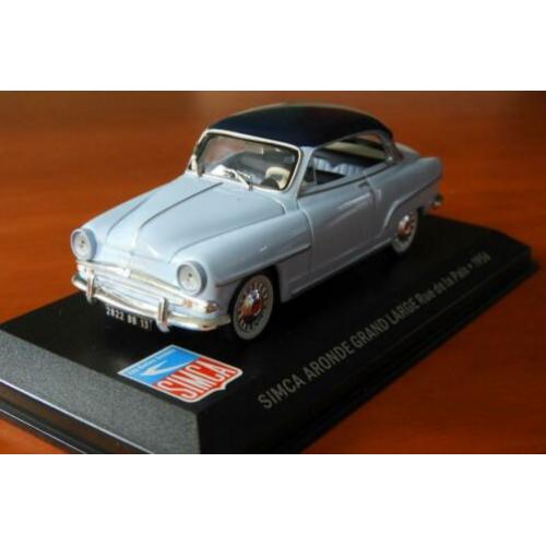 1/43 Simca Aronde Grand Large Rue de la Paix 1954 Atlas
