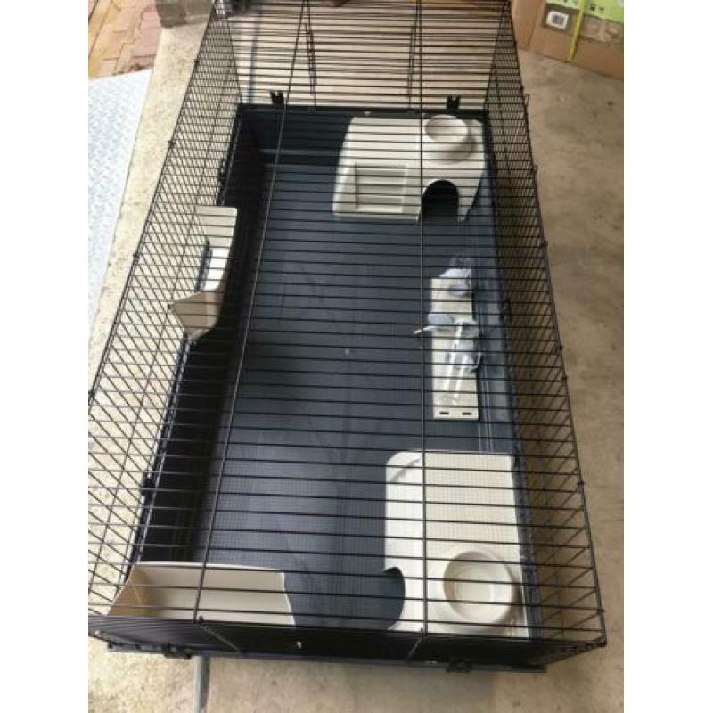 Konijnenkooi 140 cm nieuw