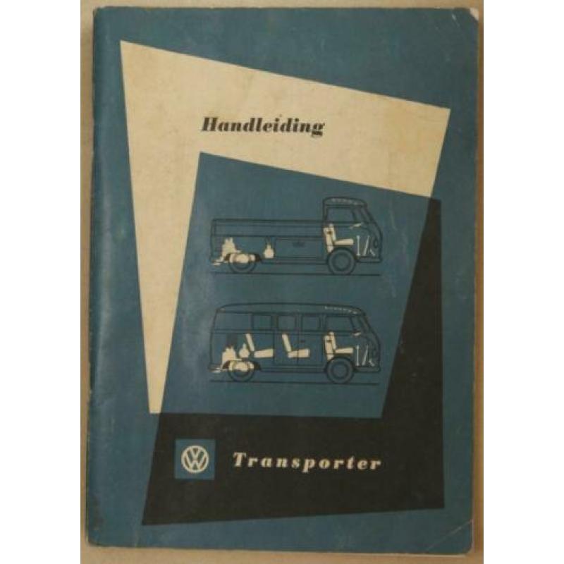 VW T1 Transporter 1962 / Orgn. NL Handleiding