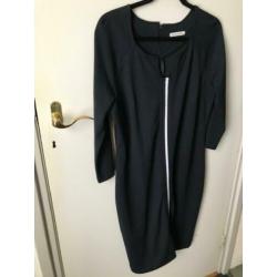 Sportief Angelle Milan jurk blauw & bies XL-42 *N.I.E.U.W.*
