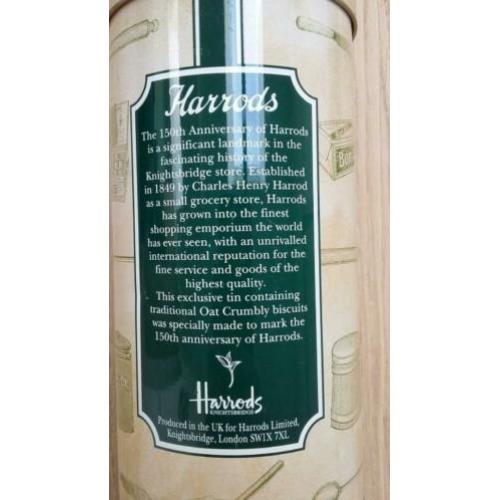 Warenhuis Harrods Londen jubilieum blik