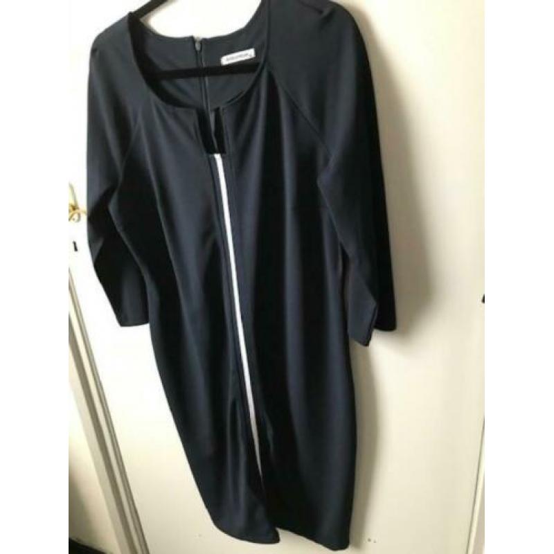 Sportief Angelle Milan jurk blauw & bies XL-42 *N.I.E.U.W.*