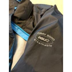 Small lange Agu sport regenjas ademend materiaal voor dames