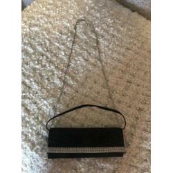 Zwarte clutch