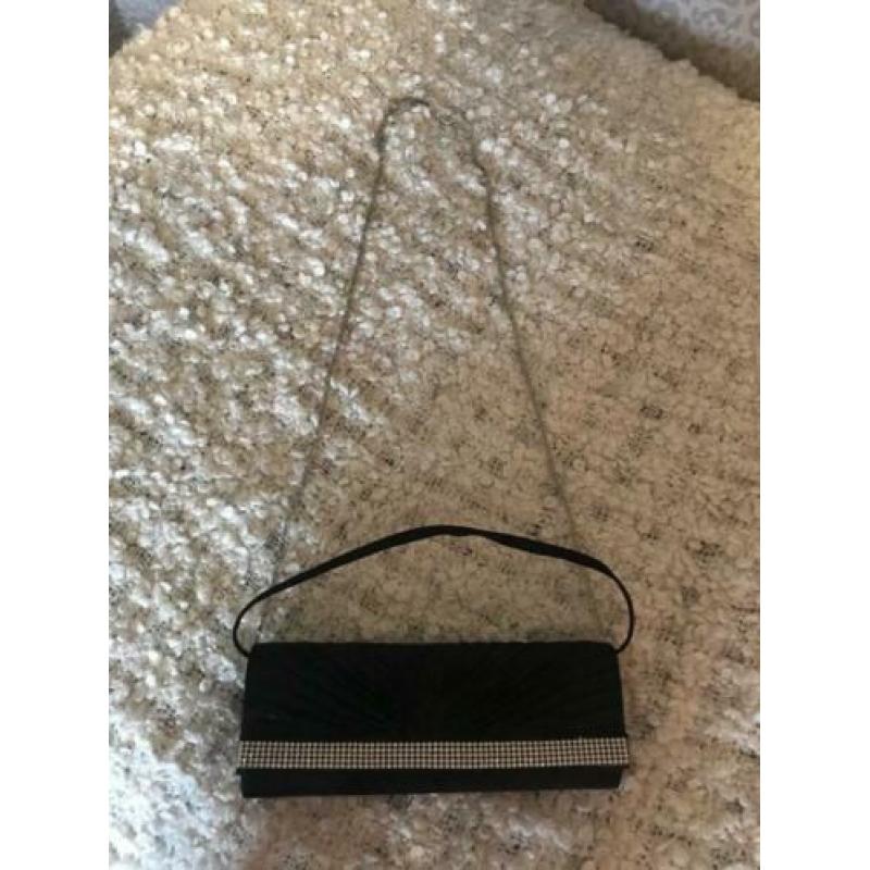 Zwarte clutch