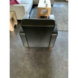 Zwarte stoel/ fauteuil