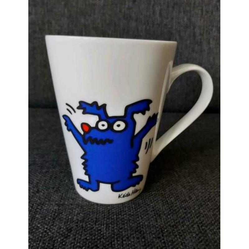 Keith Haring beker & glas (LU)