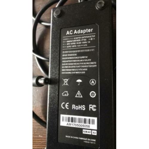 Adapter Voeding 19v 6.67A (lager kan ook) cp150