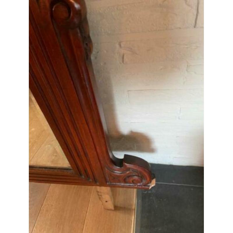 houten spiegel