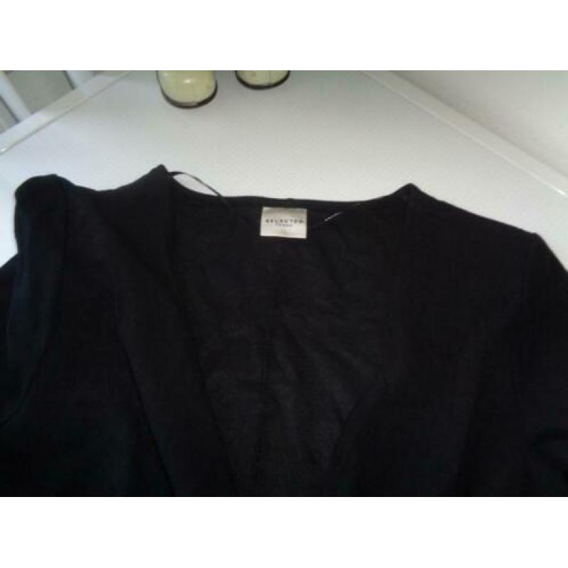 Mk35 SELECTED FEMME ZGAN LANGERE VLOTTE APARTE JURK M