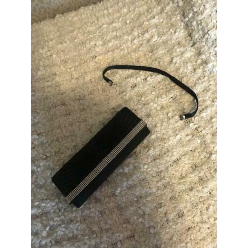 Zwarte clutch