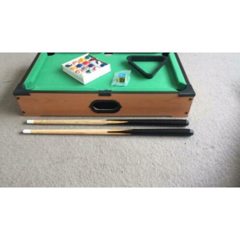 Mini pooltable