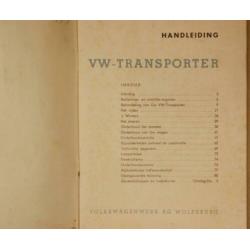 VW T1 Transporter 1962 / Orgn. NL Handleiding