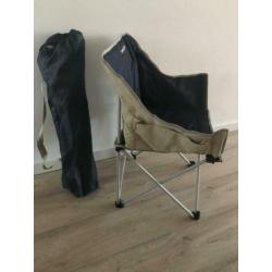 Campingstoelen 2x van Vrijbuiter, inklapbaar