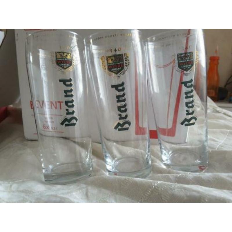 Brandbier stapelglazen