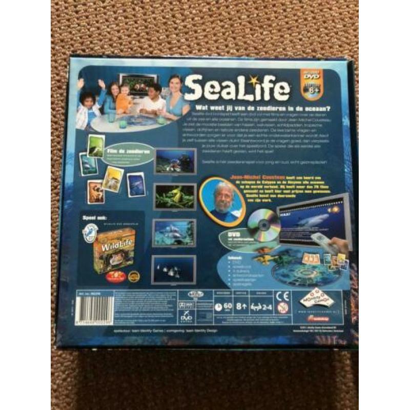 Sealife en Wildlife spellen met DVD