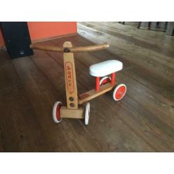 Rolli loopfiets vintage hout