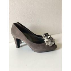 Paul green peeptoe pumps mt:6/39 in nieuw staat.