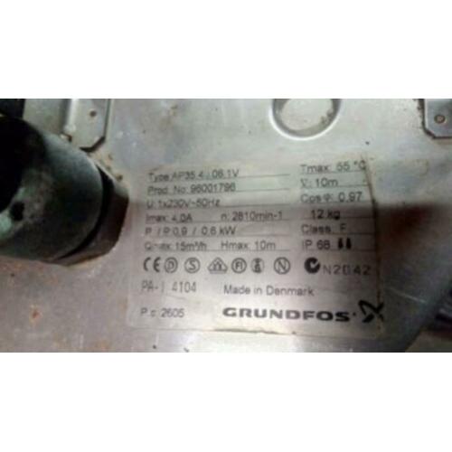 Grundfos dompelpomp
