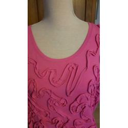Mooie zgan LINNEN colbert en shirt Laura di SARPI MAAT 46