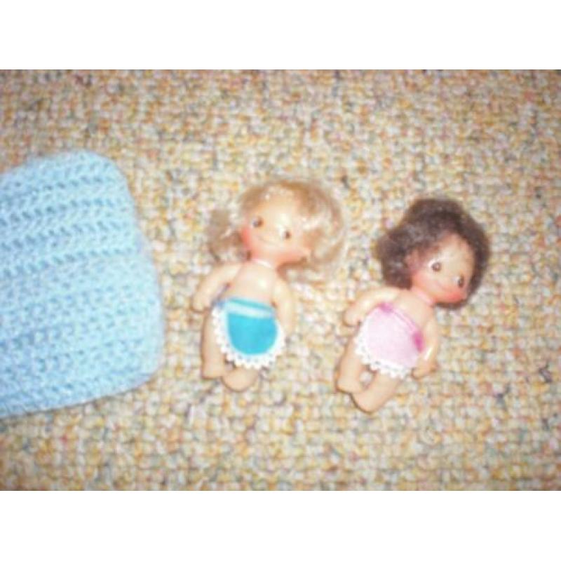 vintage kleine barbie popjes per foto