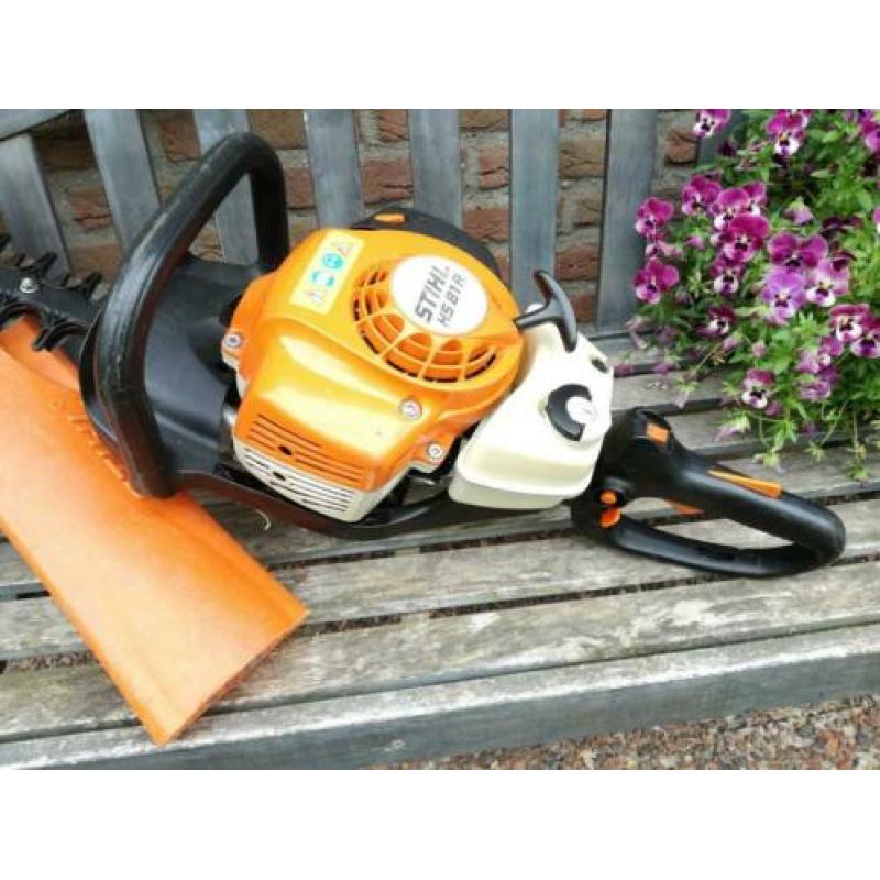 Stihl heggeschaar R. Nette machine.