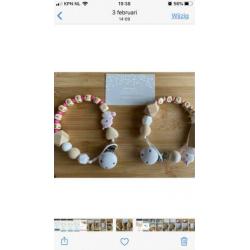 Speenkoord, speenketting, knuffelketting , bijtring