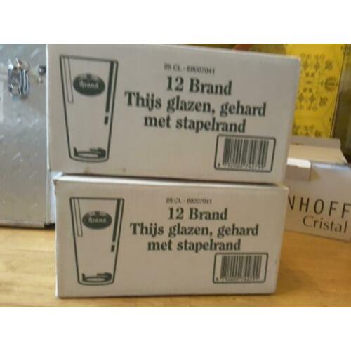 Brandbier stapelglazen