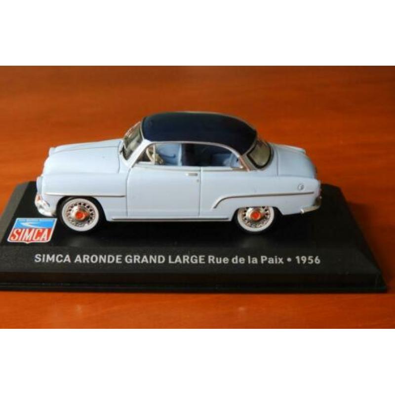 1/43 Simca Aronde Grand Large Rue de la Paix 1954 Atlas