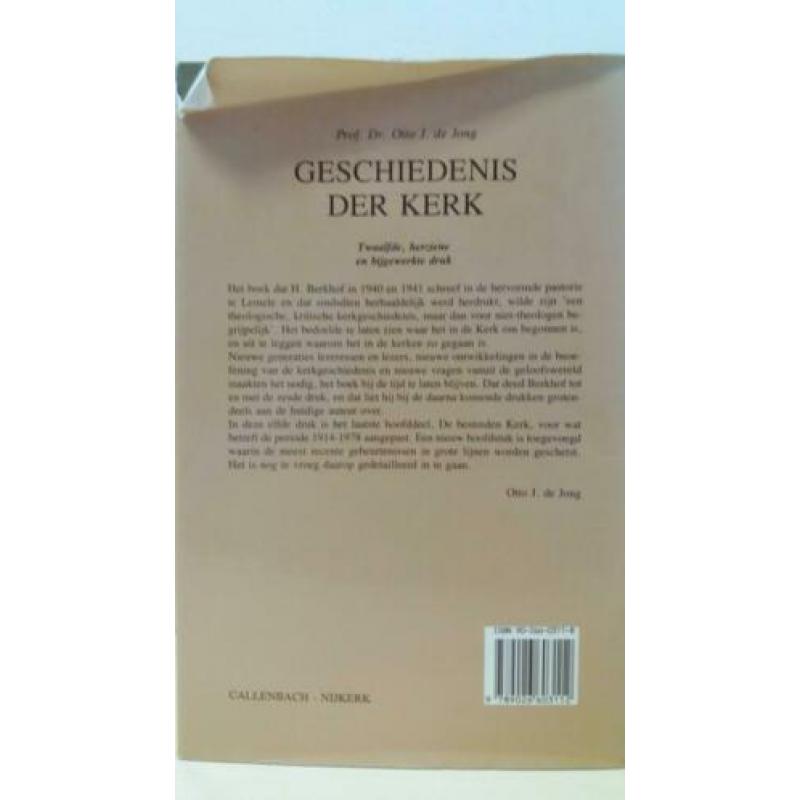 Berkhof, Dr. H ; Geschiedenis der kerk