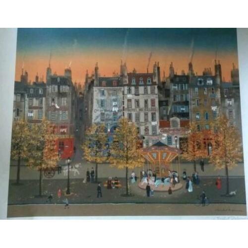 Michel Delacroix Carrousel 73/150grotelijst privé collectie