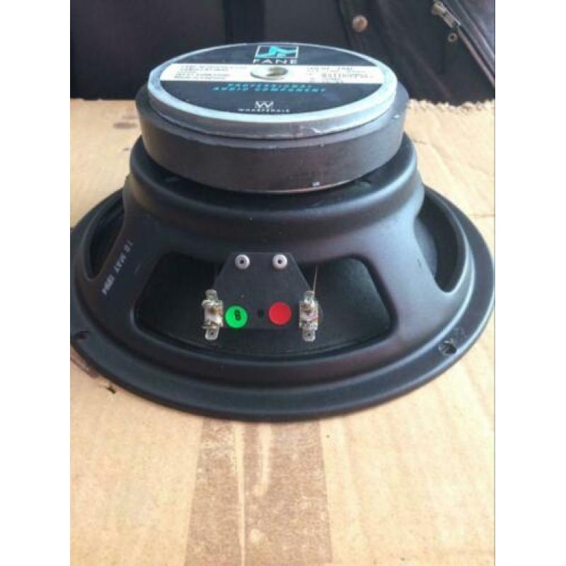 FANE basgitaarspeaker GS10-75B 75Watt RMS, 10 inch (25cm)