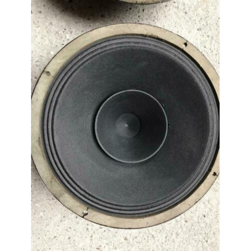 Paar Philips 9710M dubbele conus voor buizenversterker