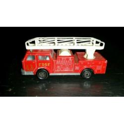 Majorette Pompier Fire Truck No 207 F.D.S.F. Thailand