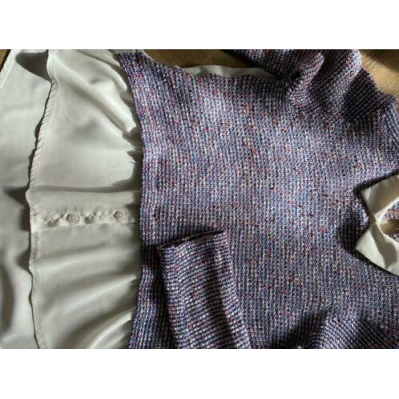 Dames blouse met truitje vast s