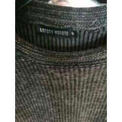 Mooie Antony Morato Trui Sweater Wollen Wol Maat M Kastoprui
