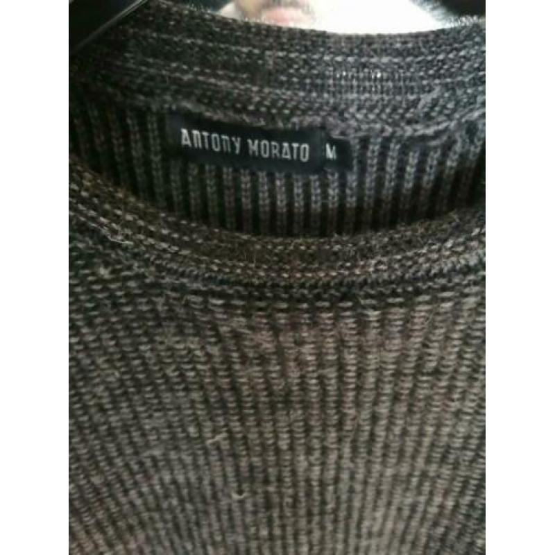 Mooie Antony Morato Trui Sweater Wollen Wol Maat M Kastoprui