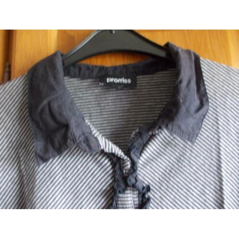 Leuk vest met polokraag van Promiss, maat XL.
