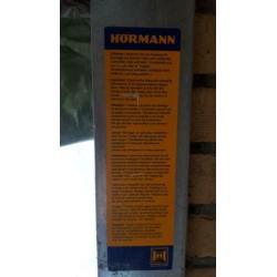 Hormann complete garagedeur creme wit