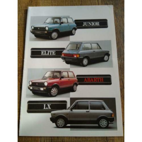 Lancia junior/elite/Abarth folder