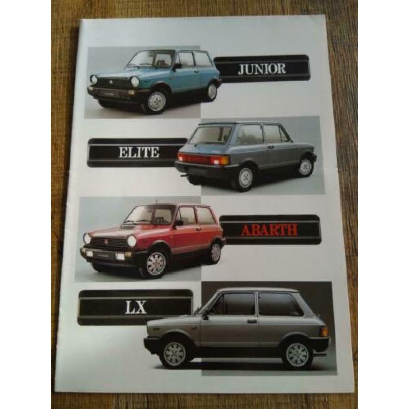 Lancia junior/elite/Abarth folder