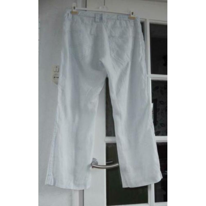 J.C. RAGS Heel Licht-Blauwe, Linnen Broek maat XXL= 44/46