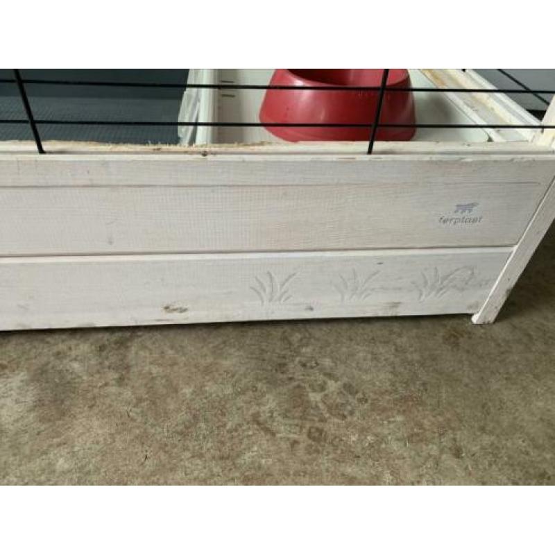 Mooi Ferplast konijnenhok van 100x63