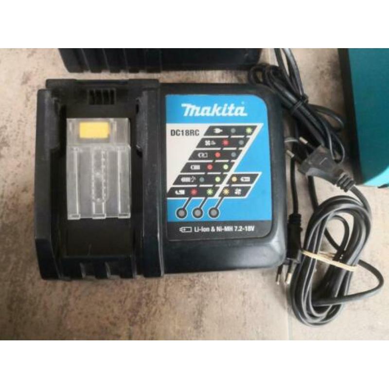Makita DC18RA / DC18RC oplader / snellader voor 14.4v / 18v