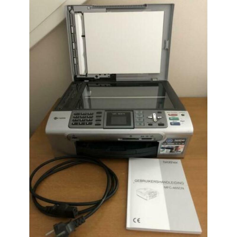Goedwerkende Brother kleuren netwerkprinter MFC-465CN