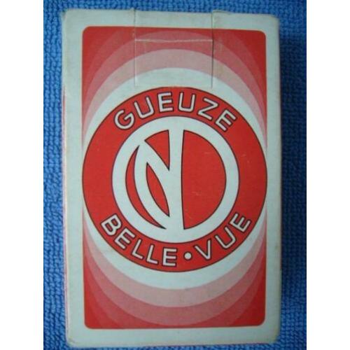 Gueuze Belle Vue jaren 70 speelkaarten igs
