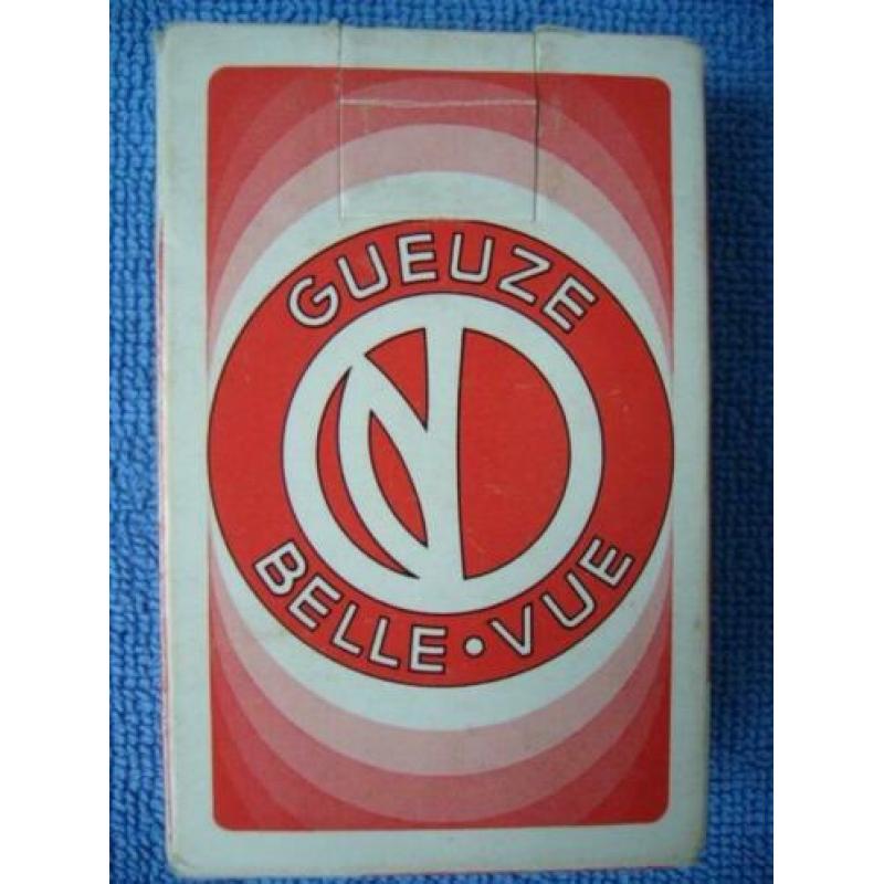 Gueuze Belle Vue jaren 70 speelkaarten igs