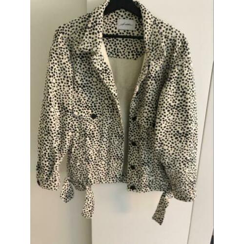 Ambika jas lois one size met stippen