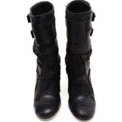 Patchwork booties van Laurence Dacade - maat 39 ZGAN!