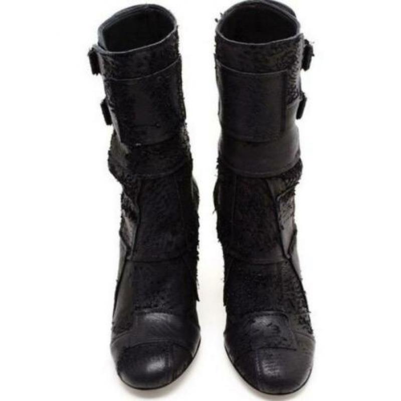 Patchwork booties van Laurence Dacade - maat 39 ZGAN!